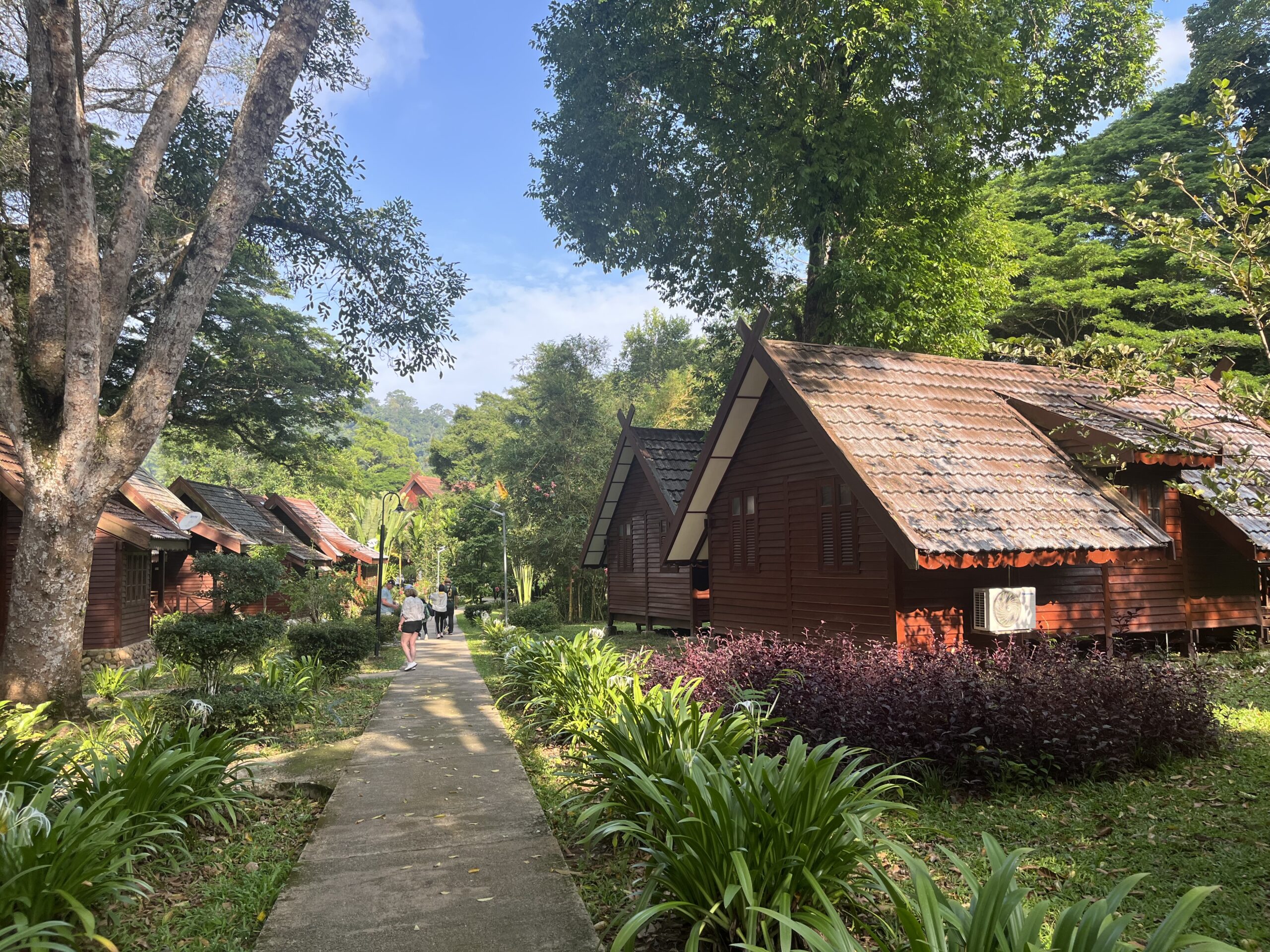 Bungalowanlage im Taman Negara Nationalpark
